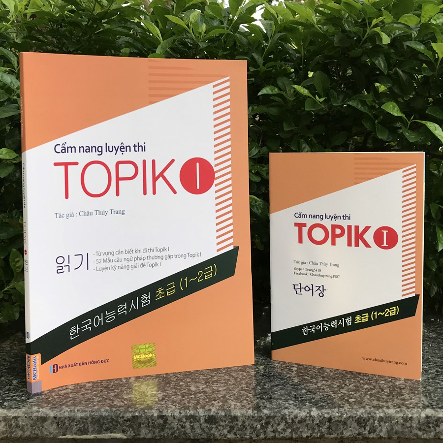 Sách - Cẩm Nang Luyện Thi Topik (Bộ 2 cuốn, lẻ tùy chọn) | BigBuy360 - bigbuy360.vn