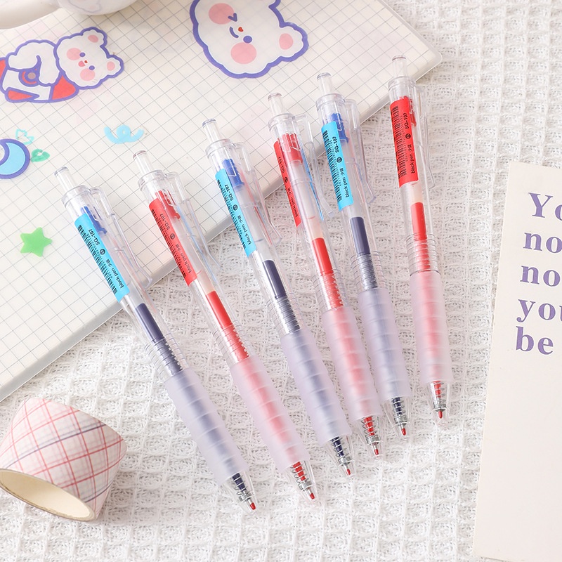 Bút Mực Gel Nhanh Khô Đầu ST Tiện Dụng Cho Học Sinh