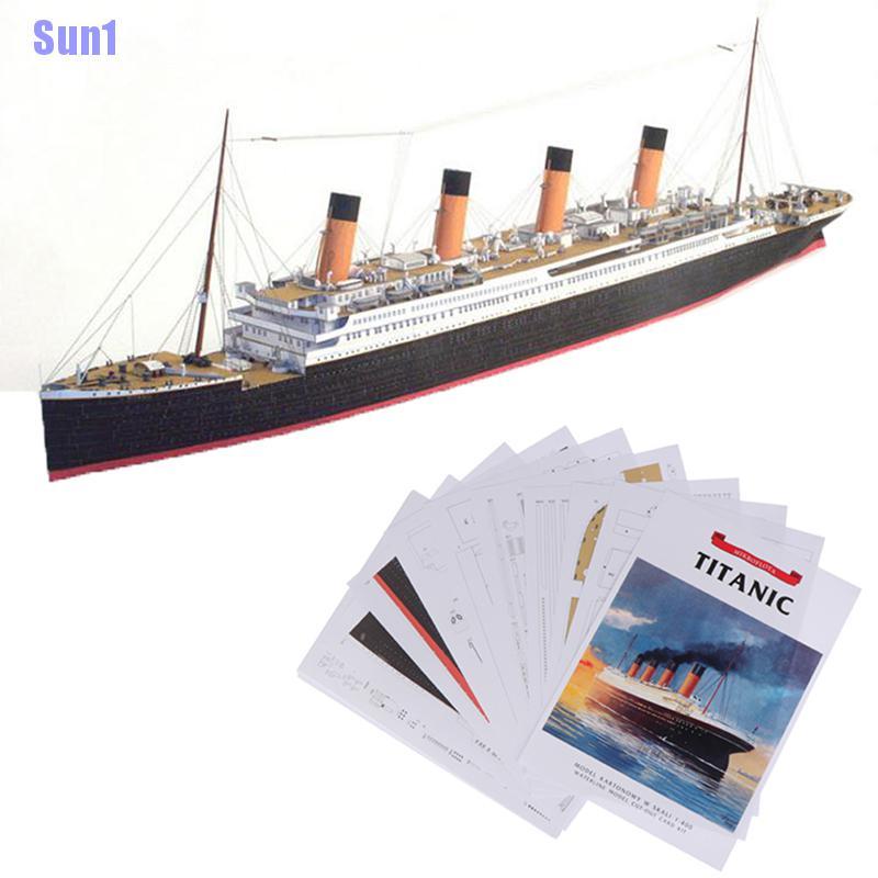 Mô hình tàu Titanic 3D tỉ lệ 1: 400 sinh động chất lượng cao