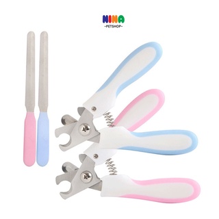 Kìm kéo bấm cắt móng cho chó mèo kèm dũa móng chân Nina pet shop