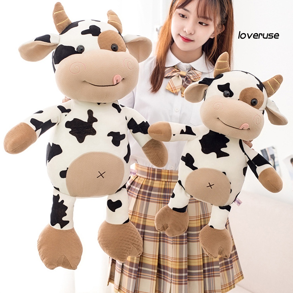 Đồ chơi nhồi bông Hình Chú Bò Sữa Dễ Thương Cho Bé