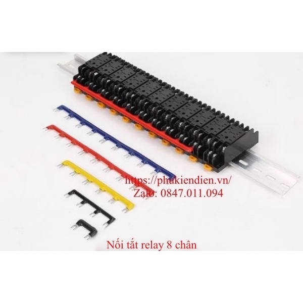 Thanh nối tắt rơ le 8 chân, 14 chân