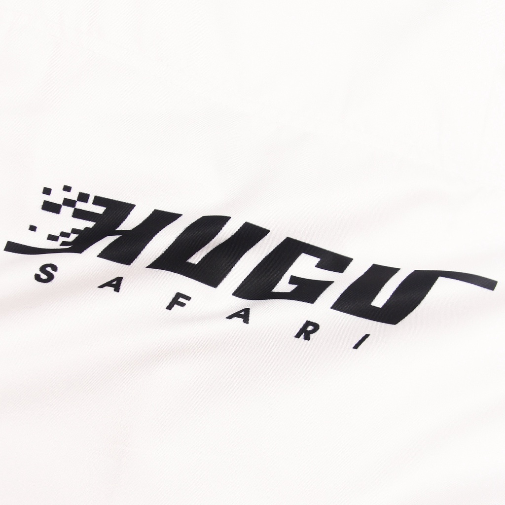 Áo sơ mi unisex HUGU Safari SS3 - vải lụa satin thoáng mát chuẩn form