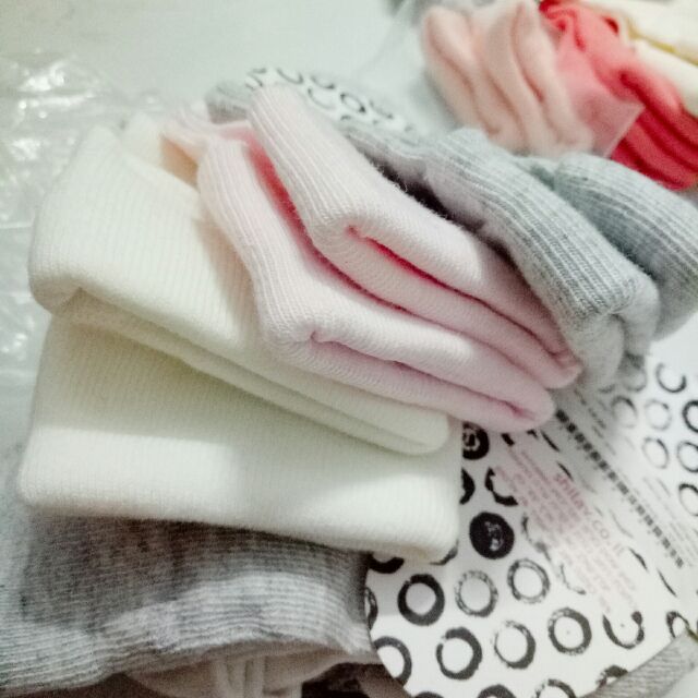 Một set 3 Đôi tất lật cổ hãng muji