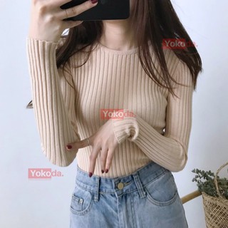 Áo Len Cổ Tròn Lông Cừu Siêu Mềm  - QA53