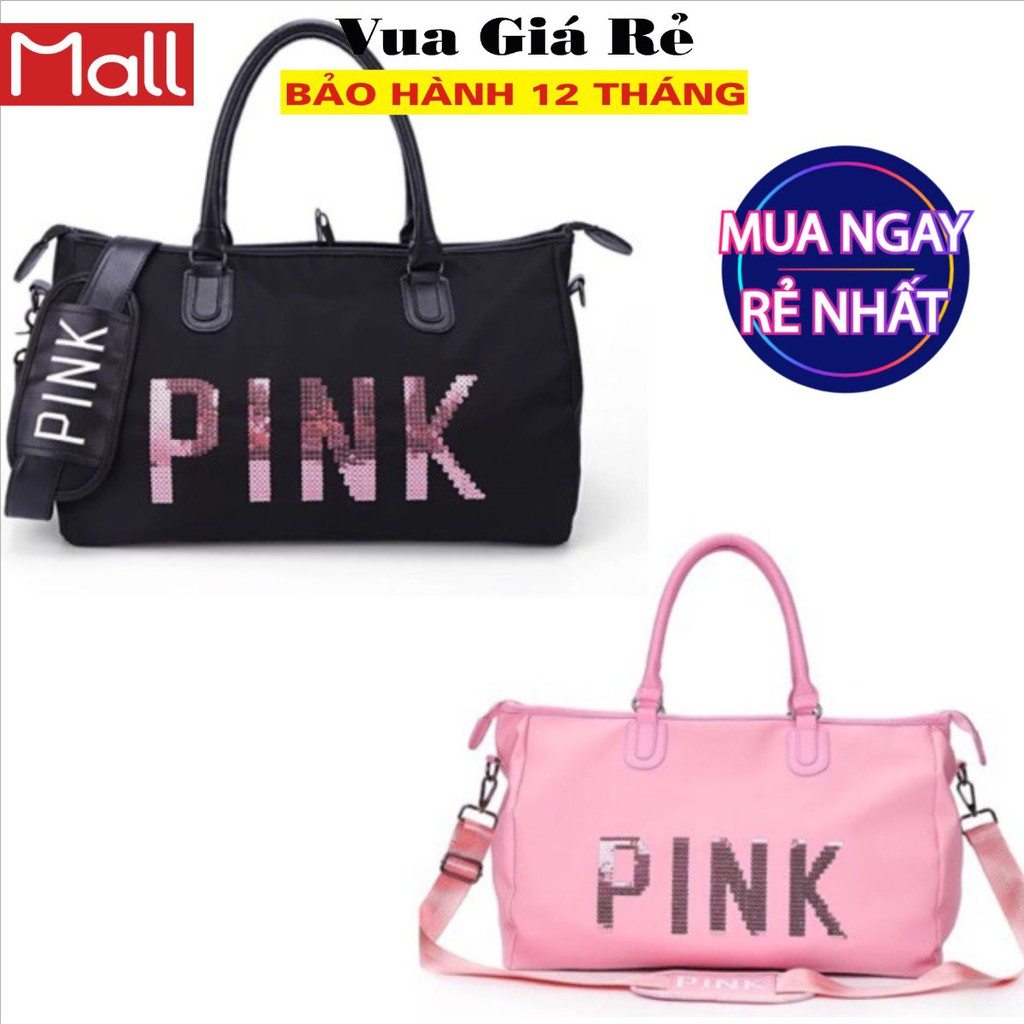 Túi Du lịch 💝 FREESHIP 50K💝 Túi Du Lịch thể thao pink size đại hàng cao cấp DL01