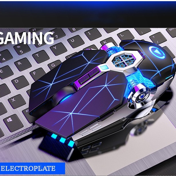 Chuột Gaming G3OS Super Gaming Kiểu Dáng Độc Lạ, Điều Chỉnh Độ Nhạy Lên Đến 3200DPI, Đèn LED Đổi Màu Siêu Đẹp