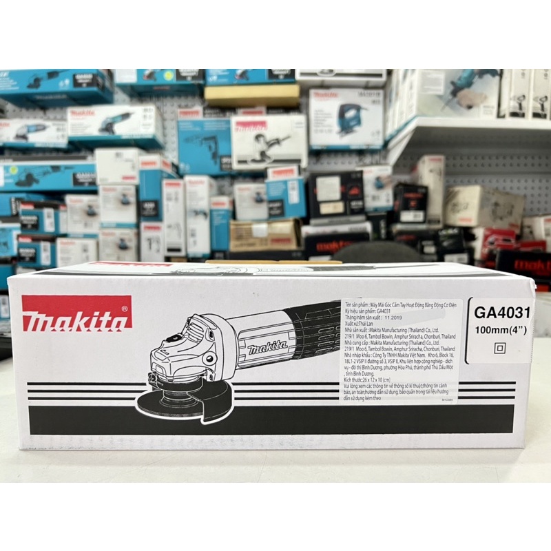 Máy mài góc cầm tay bằng điện Makita GA4031