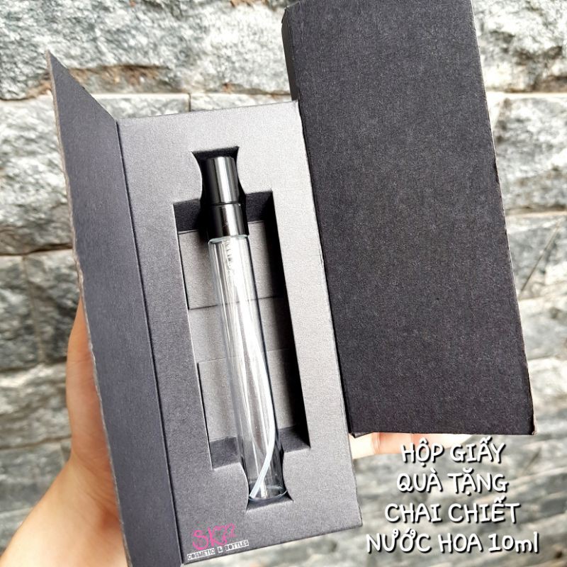 HỘP GIẤY QUÀ TẶNG CHAI CHIẾT NƯỚC HOA - BI LĂN 5ml/10ml