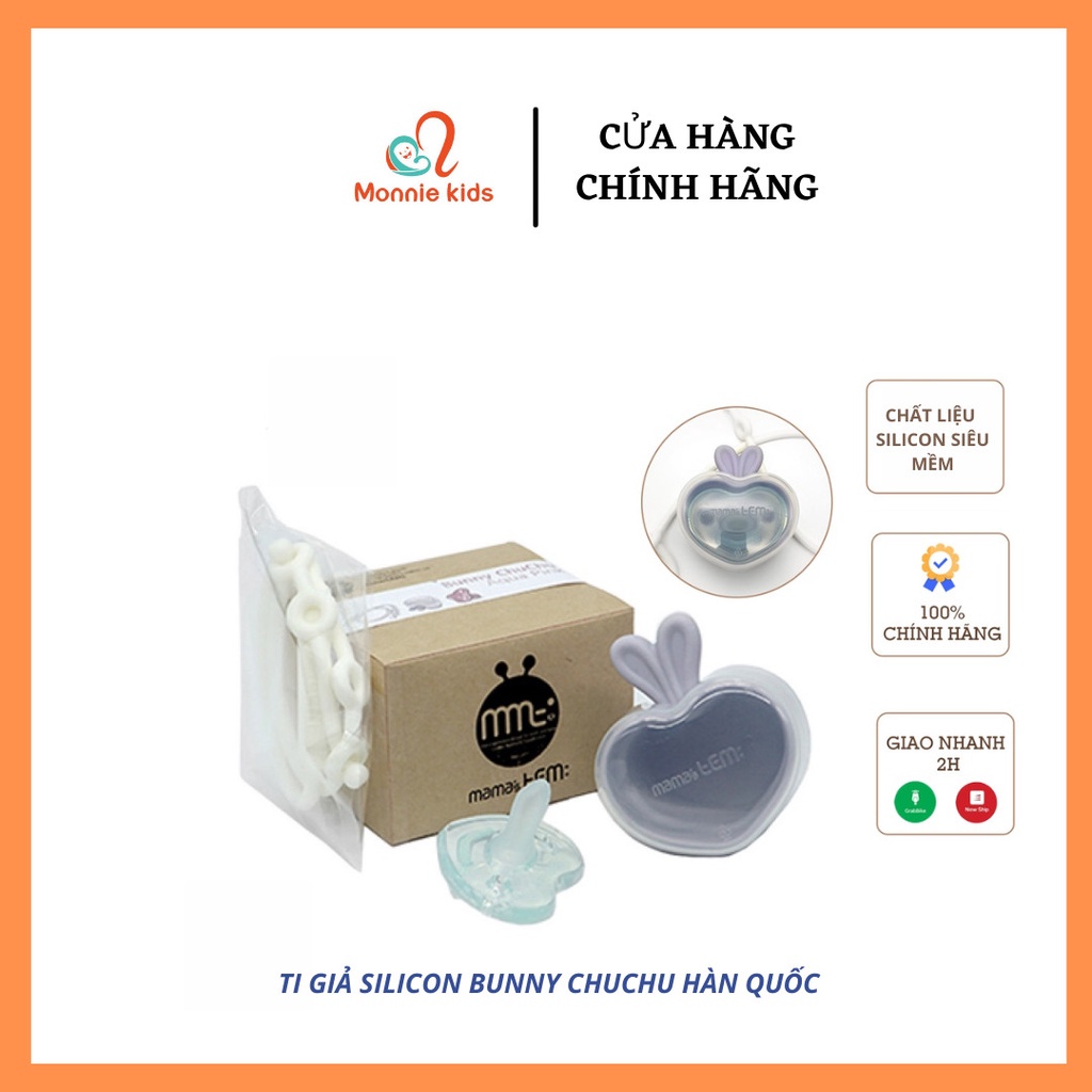 🎀Có Sẵn🎀 TY GIẢ SILICON BUNNY CHUCHU