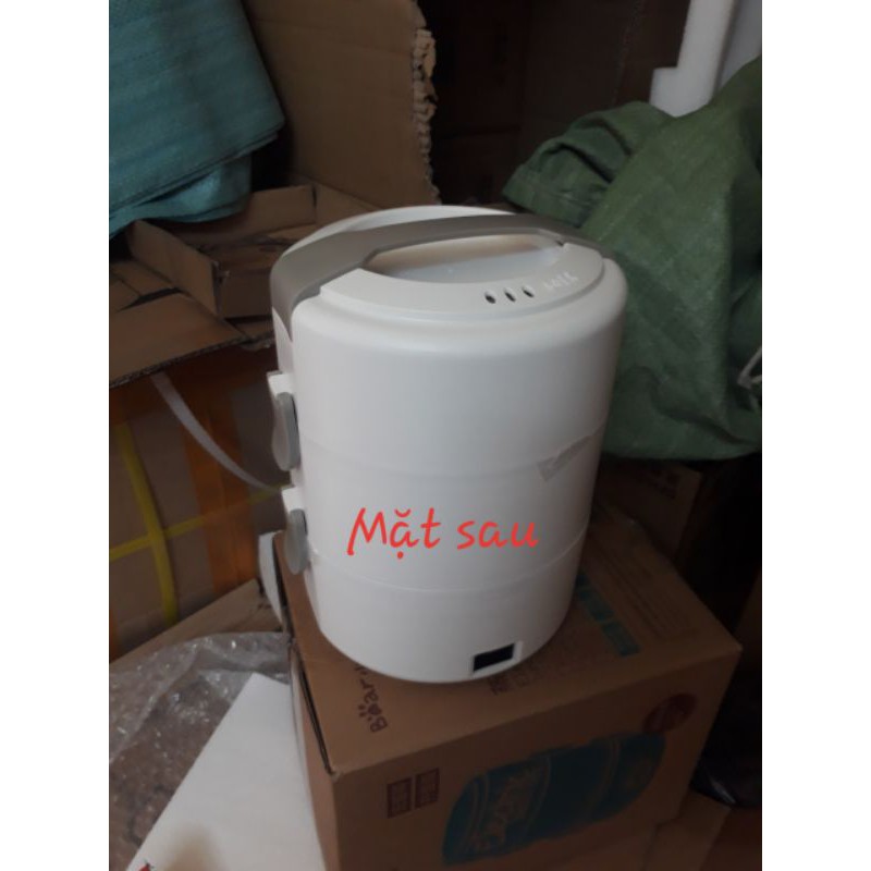 Hộp cơm cắm điện 3 tầng inox mút chân không | BigBuy360 - bigbuy360.vn