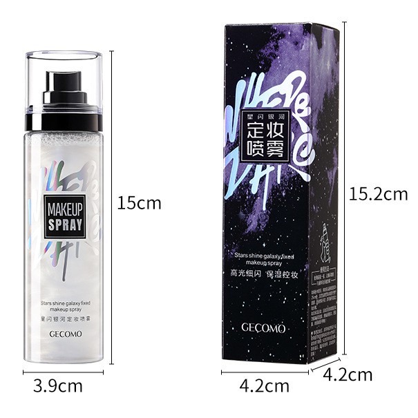 Xịt dưỡng ẩm kiểm soát trang điểm Gecomo Makeup Spray 100ml