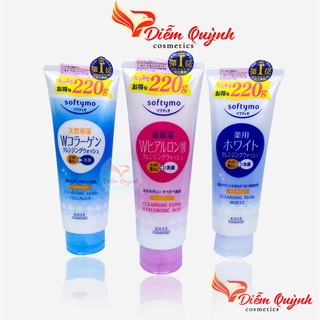Sữa rửa mặt Kose Softymo Nhật Bản 220g