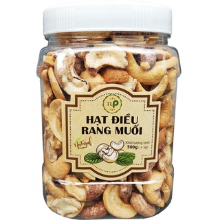 (Gía Siêu Rẻ) HẠT ĐIỀU RANG MUỐI BỂ BÌNH PHƯỚC HŨ 500G TPS