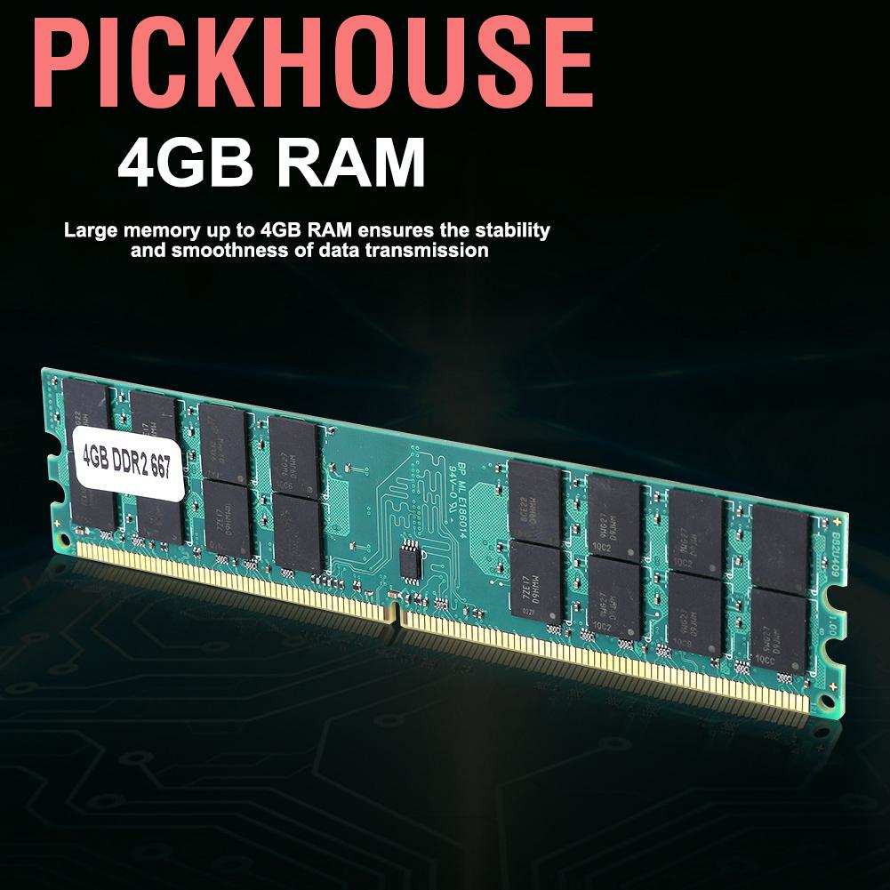 AMD Ram Ddr2 667mhz Dung Lượng 4gb Cho Máy Tính