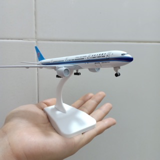 ] Mô hình máy bay 20cm kim loại  r