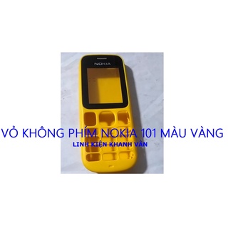 Vỏ không phím nokia 101 màu vàng