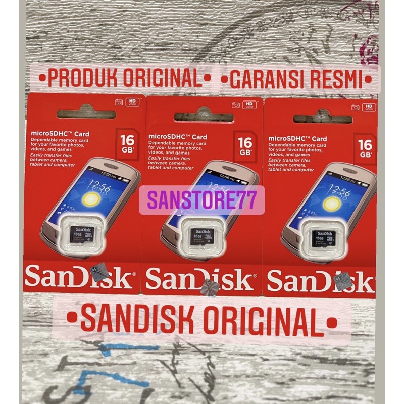 Thẻ Nhớ Sandisk Class 4 / Class 4 16gb | BigBuy360 - bigbuy360.vn