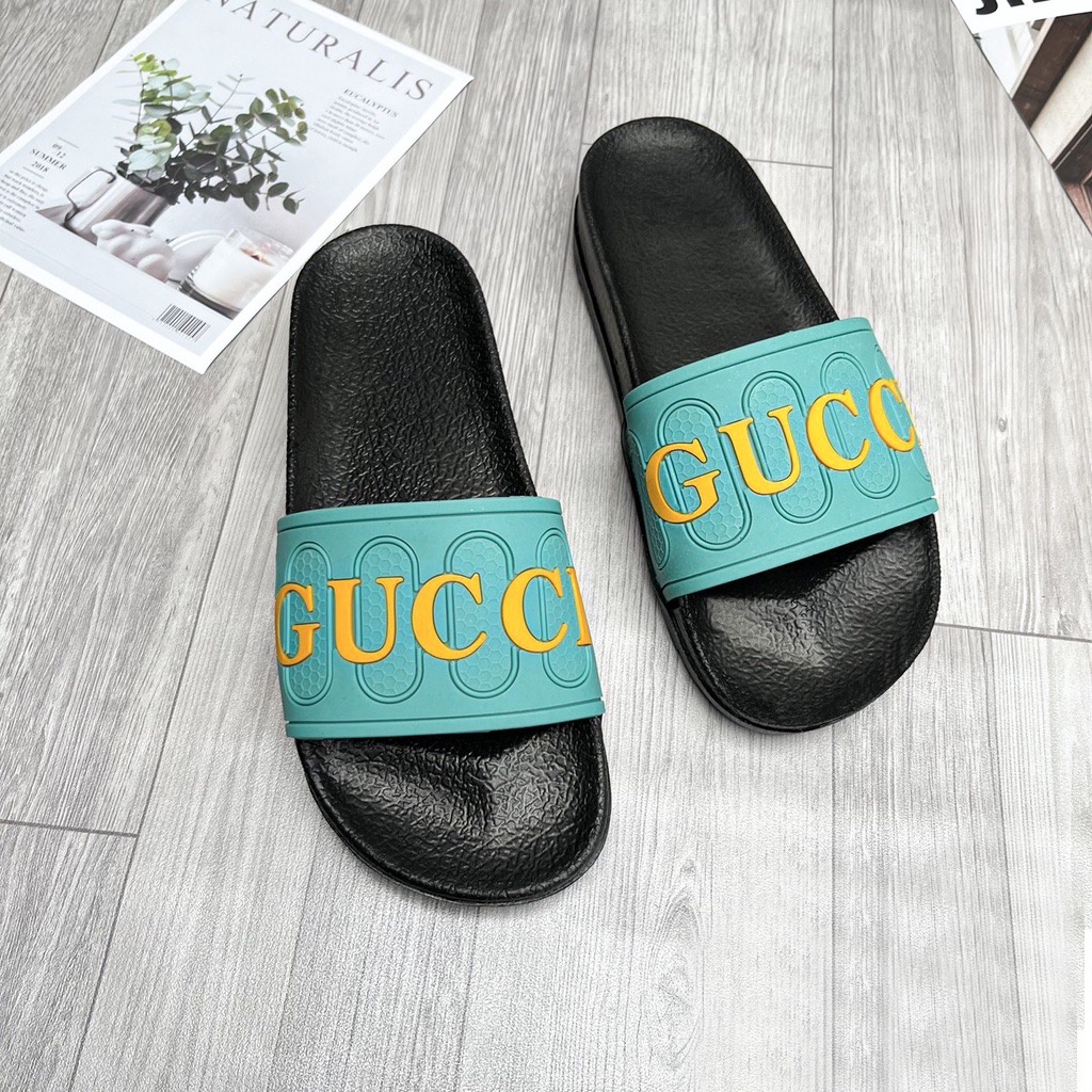 Dép Nam quai ngang GC mẫu mới nhất 2022, Dép hot trend thời trang cao cấp