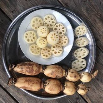 Tinh Bột Củ Sen Gralona Nhà Làm 100% Nguyên Chất Từ Củ Sen Tươi Không Pha Giúp Giảm Cân An Thần Ngủ Ngon - Nông Sản Việt