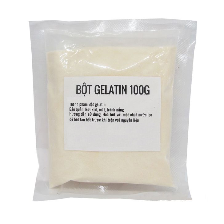 Bột Gelatine 100g