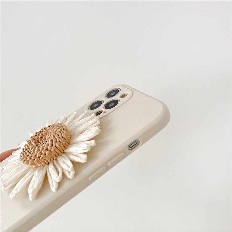 Ốp Điện Thoại Mềm Họa Tiết Hoa Cúc Xinh Xắn Thích Hợp Cho Iphone 12 Pro Max 11 Pro Max Xs Max Xr X 7plus