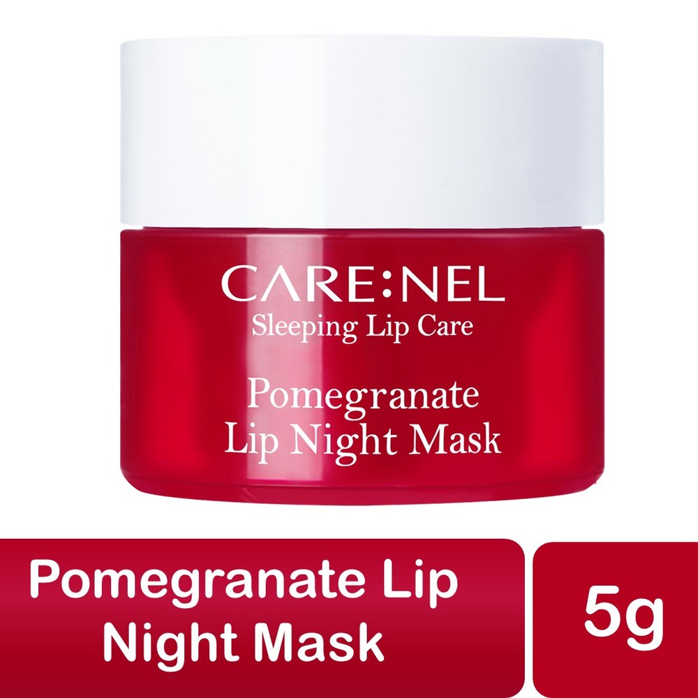 Mặt Nạ Ngủ Môi Care:Nel Pomegranate Lip Night Mask Cấp Ẩm Ngừa Nứt Nẻ Hương Lựu 5g