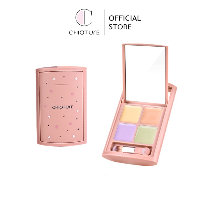 Kem che khuyết điểm Chioture Smooth &amp; Corrective Concealer độ che phủ cao chống thấm nước giữ màu lâu trôi 2.4g