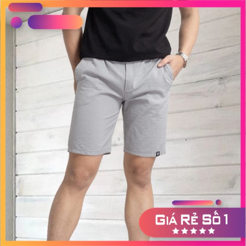 Quần Short Đũi Nam (Xám) Hot Trend Mẫu Mới