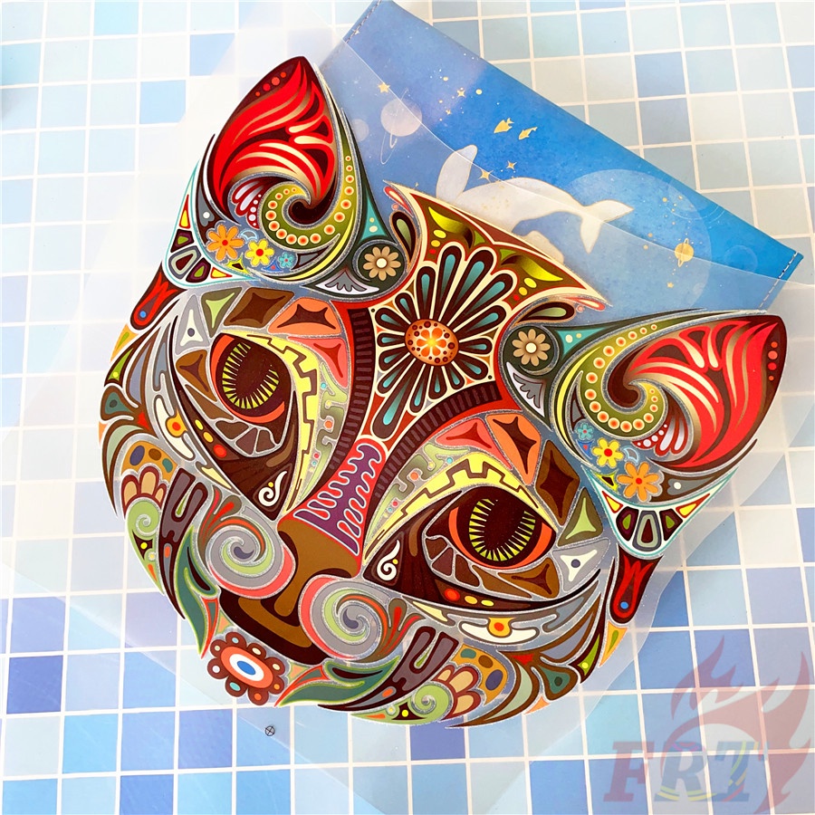 ✪ Miếng Dán Trang Trí Hình Mèo Đáng Yêu ✪ 1 Miếng Dán Trang Trí Bằng Nhựa Vinyl