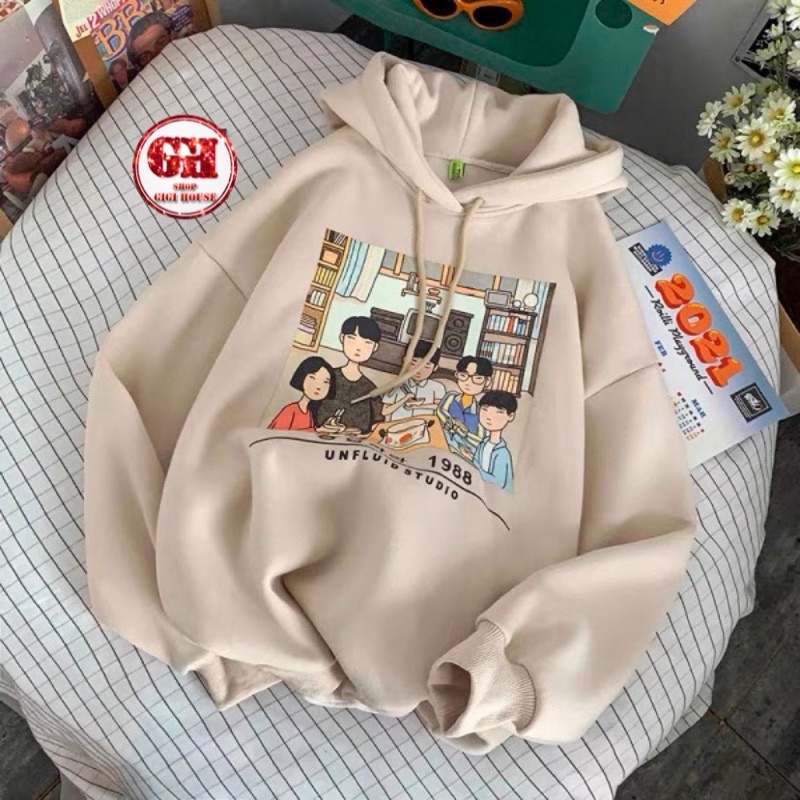 Áo Hoodie MAIL Gia Đình Ulzzang Unisex Nam Nữ GiGiHouse-HDGD