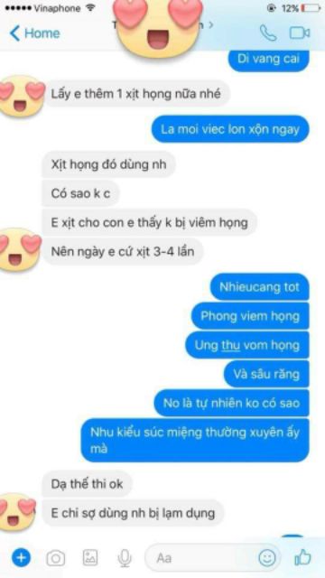 Xịt keo ong giảm đau họng