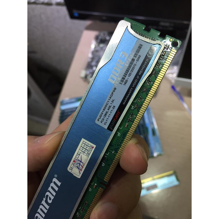 Ram DDR3 4GB PANRAM Bus 1600 - Tản nhiệt thép - Bảo hành 3 tháng