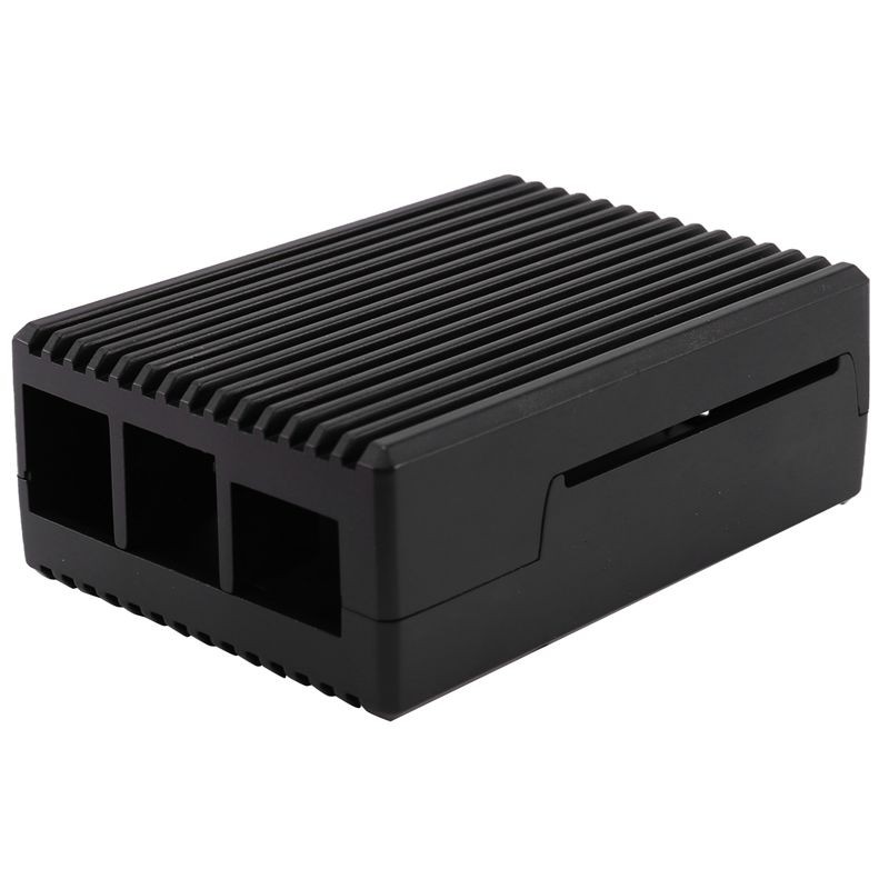 Vỏ Kim Loại Màu Đen Chất Lượng Cao Cho Raspberry Pi 4b Pi 4 El B | BigBuy360 - bigbuy360.vn