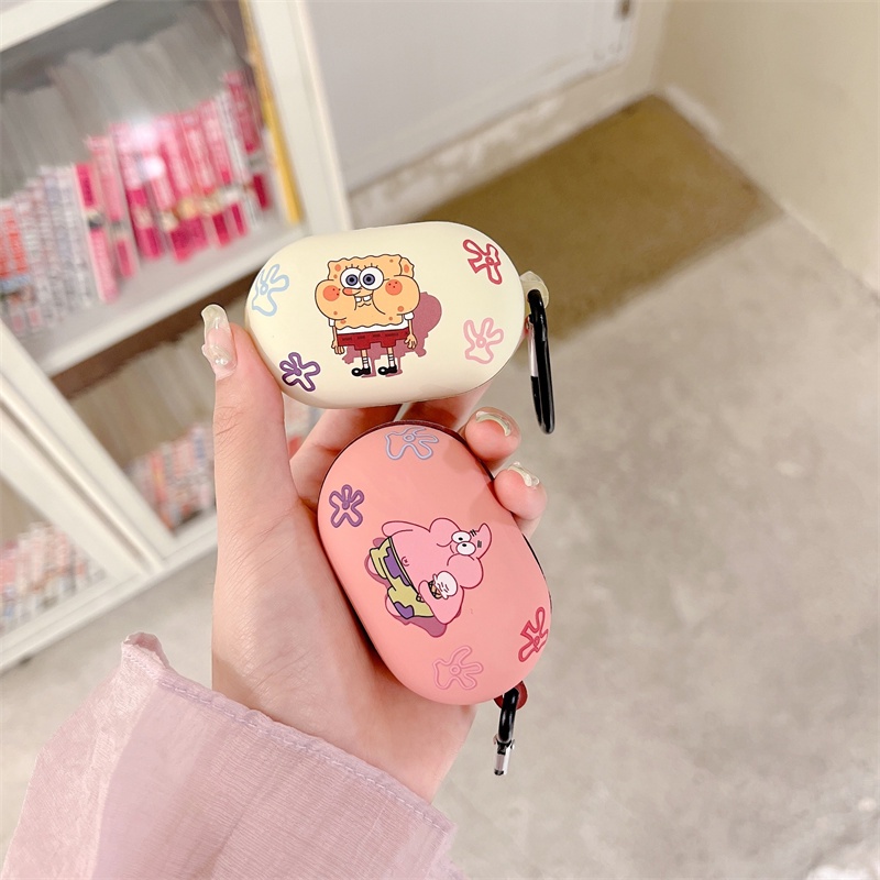 Vỏ Bảo Vệ Hộp Sạc Tai Nghe Bluetooth OPPO Enco Buds Bằng TPU Mềm Hình Quả Đào / Chanh / Phi Hành