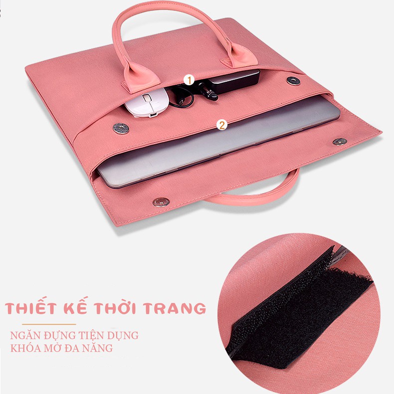 [Mẫu mới] Túi chống sốc Macbook, laptop mẫu mới da Surface chống xước, chống nước | BigBuy360 - bigbuy360.vn