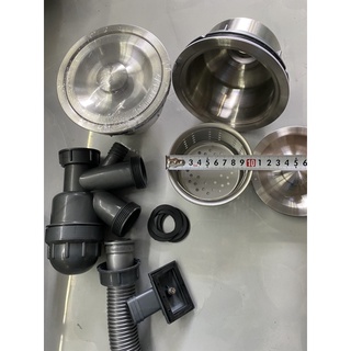 Bộ xả đại chậu rửa chén phi 140mm, Bộ xả chén đại