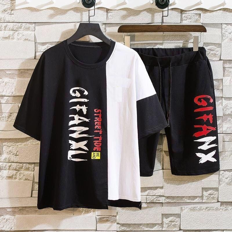 Set Đồ Thể Thao Nam Chất Thun Mềm Mịn Co giản-GIFAXU