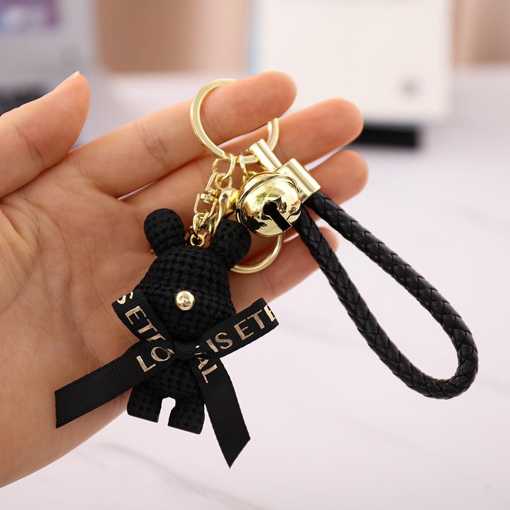 GOGOUP Móc Khóa Hình Gấu Đáng Yêu Giá Đỡ