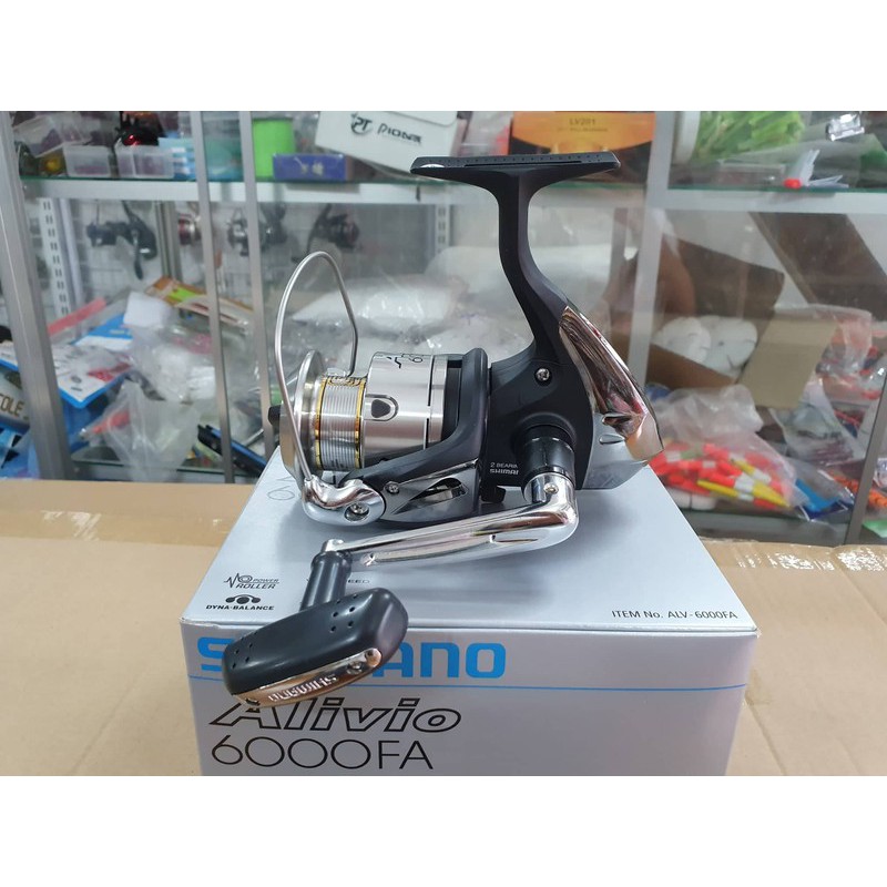 Máy Câu Cá Shimano Alivio 6000FA Chính Hãng-SHIAMMNO ALIVIO