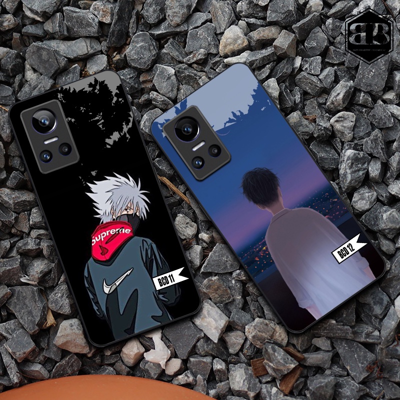Ốp lưng kính cường lực Realme GT Neo 3 boy cô đơn