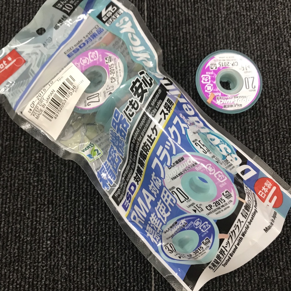 Dây hút chì gootwick nguyên bịch 10 cuộn