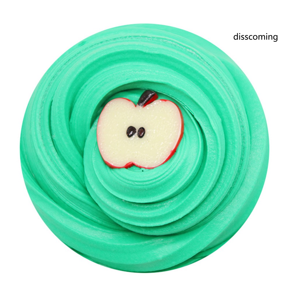 Đồ chơi chất nhờn ma quái slime hình trái cây / đào / cherry độc đáo 60ml