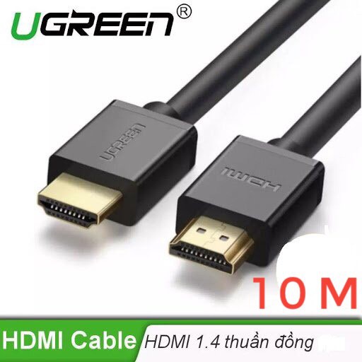 Cáp HDMI 10M UGREEN 10110 Hỗ Trợ Ethernet + 4K 2K