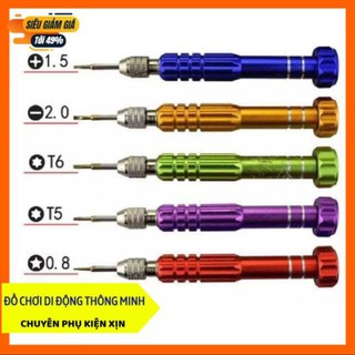 [HÀNG CHẤT] Bộ tua vít sửa điện thoại đa năng( gồm 5 đầu thông dụng) iphone,...
