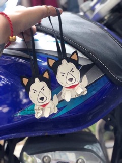 Móc khoá chó corgi, chó husky