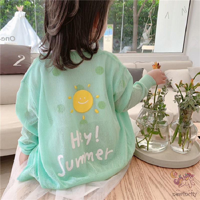 Áo Khoác Chống Nắng Dễ Thương Cho Bé