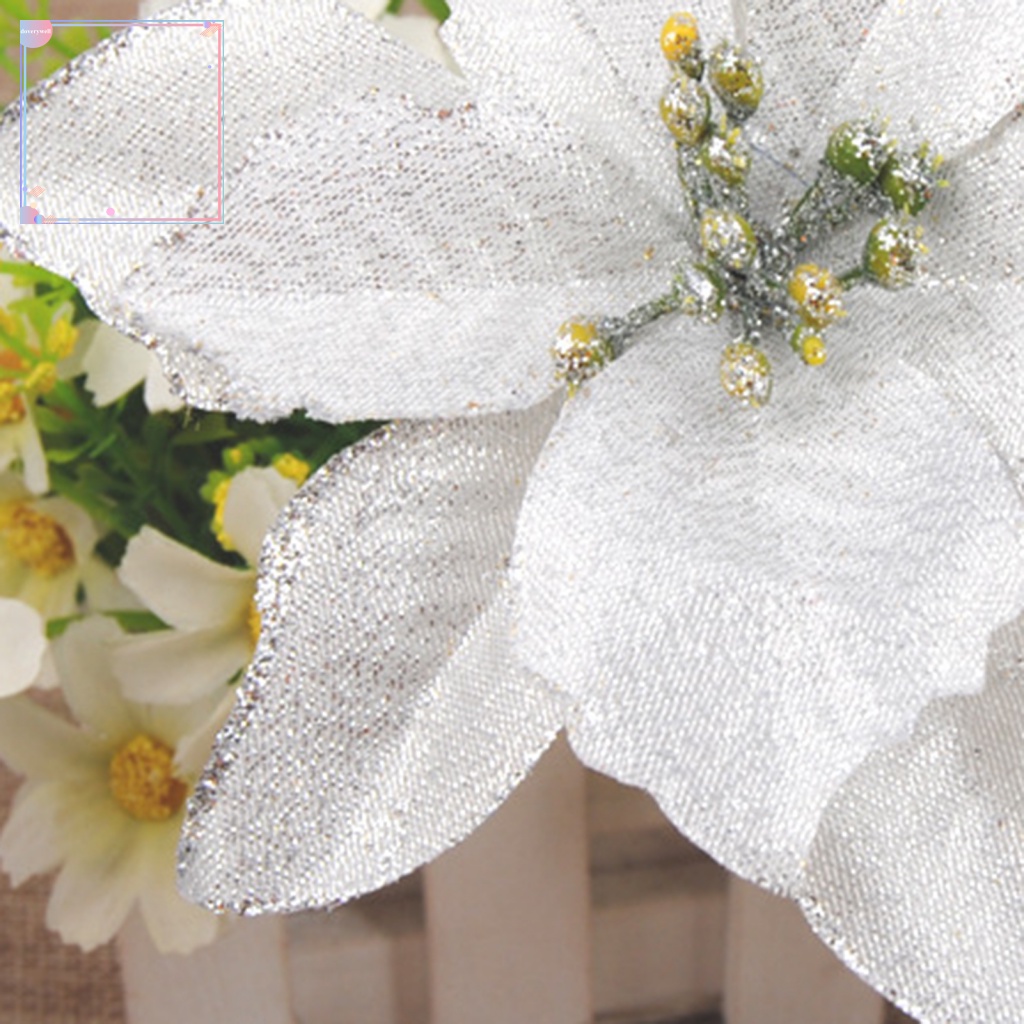 Cây Hoa Giả Bằng Nhựa Trang Trí Nhà Cửa DIY