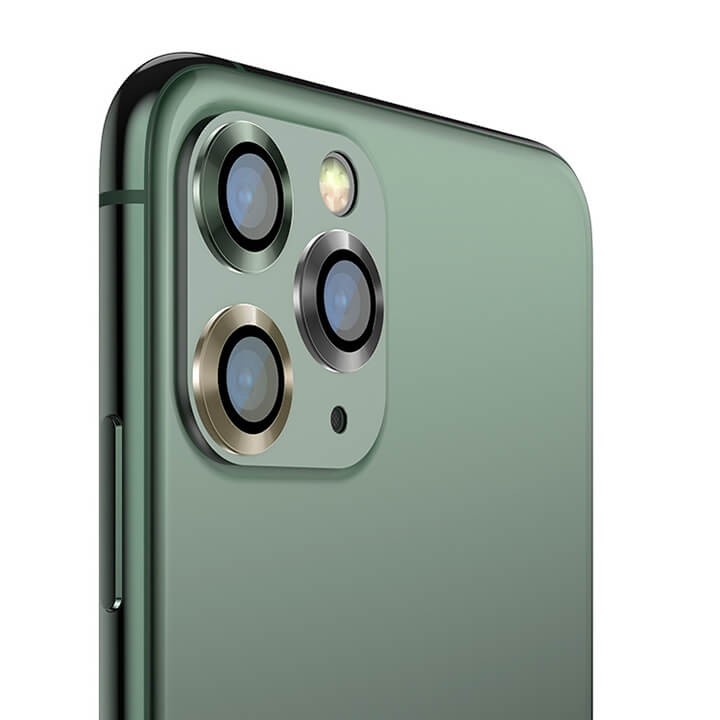 Viền Bảo Vệ Camera iPhone 11 - 12 - 12 Mini Kính Cường Lực Chống Trầy
