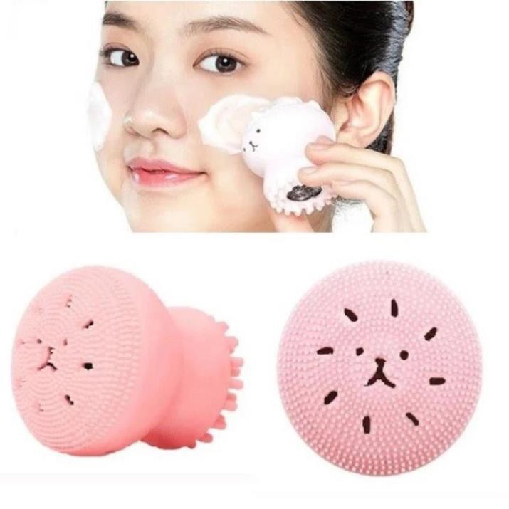Cọ rửa mặt và massage mặt kiểu Korea Bạch tuộc chất liệu cao cấp